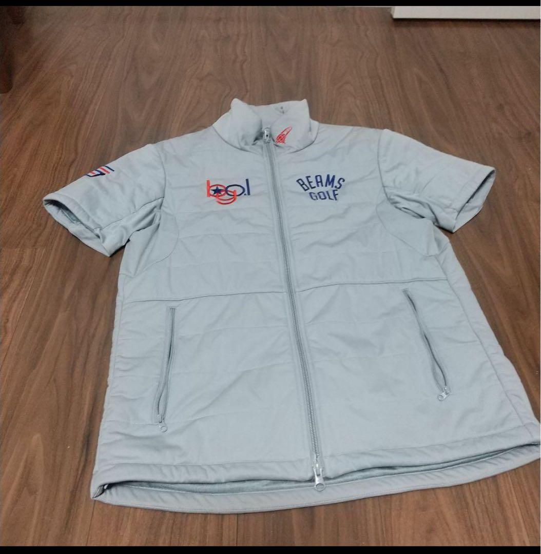BEAMS GOLF　ビームスゴルフ　半袖中綿ジャケット