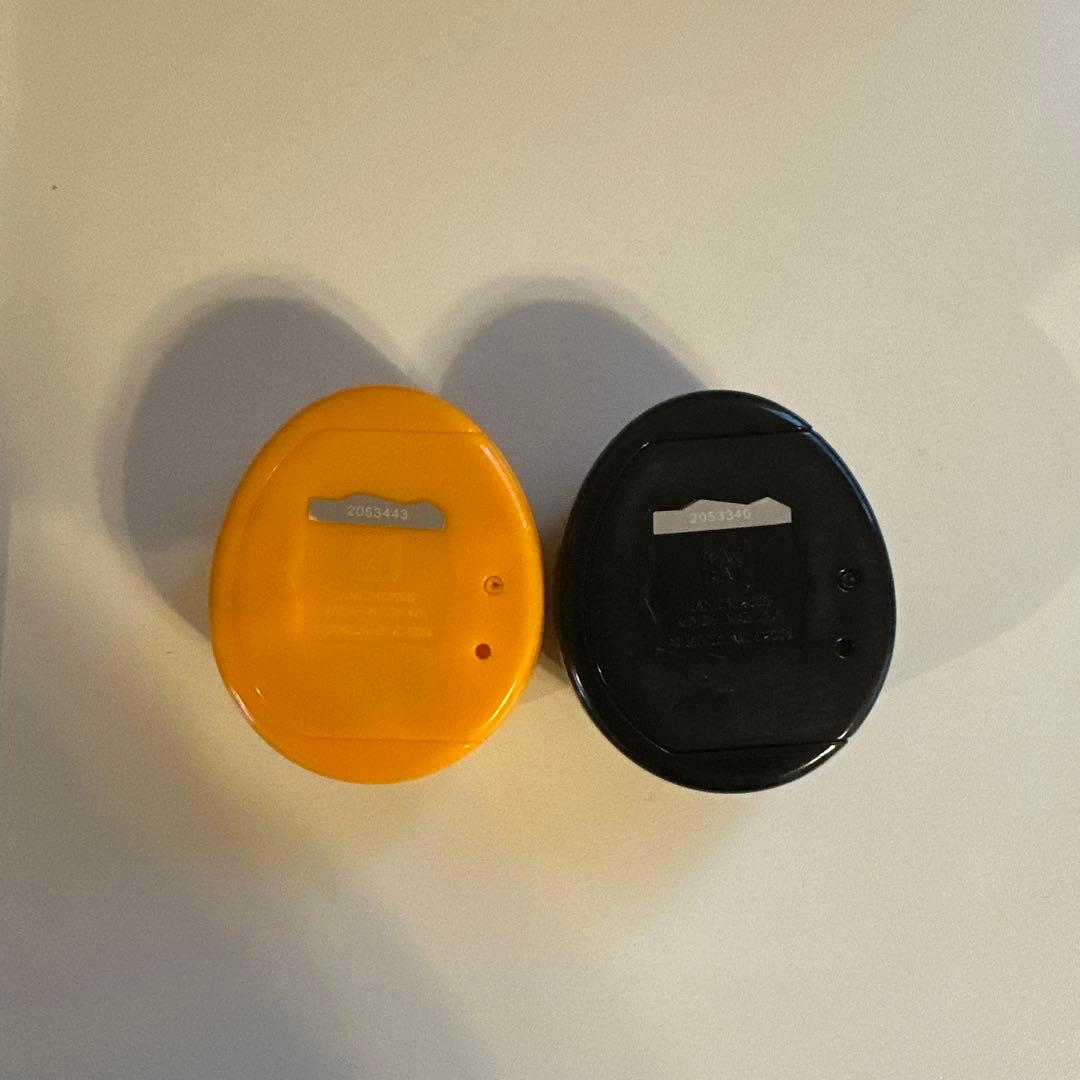 たまごっち 2008 オレンジ 黒 セット売り