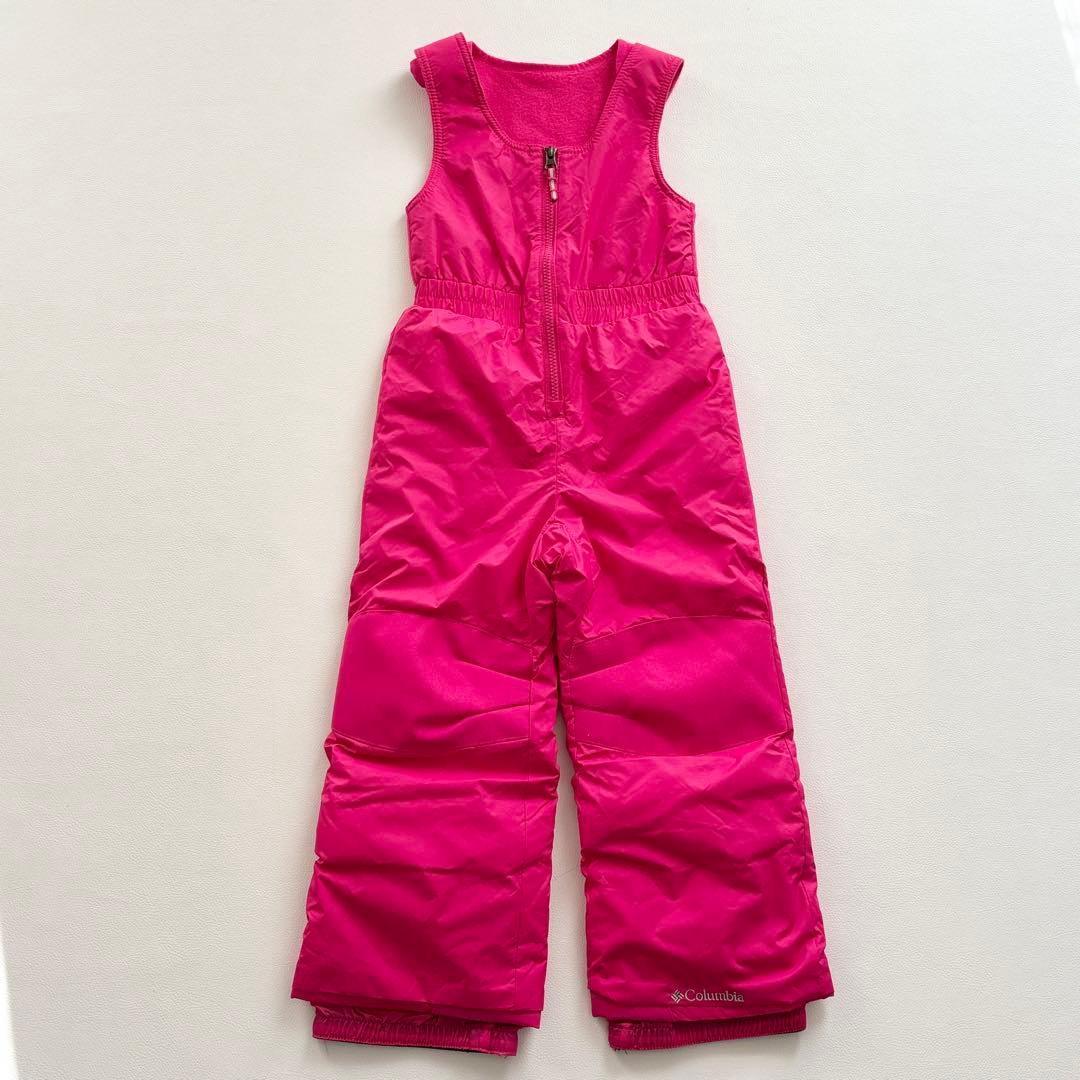 02485 コロンビア　キッズ　スキーウェア　セットアップ XXS ピンク