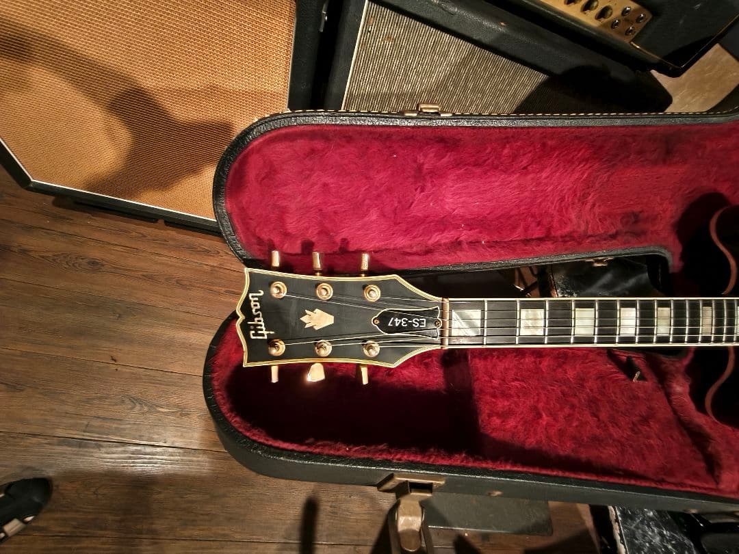 Gibson ES-347 フルオリジナル！ビンテージ1979年 ハードケース付