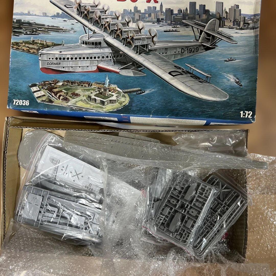 ドルニエDo-X 超大型旅客飛行艇 1/72未組立プラモデル