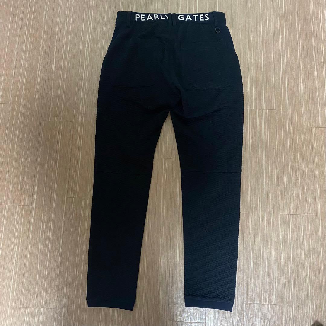 パーリーゲイツ　ロゴキルトジョガーパンツ　サイズM