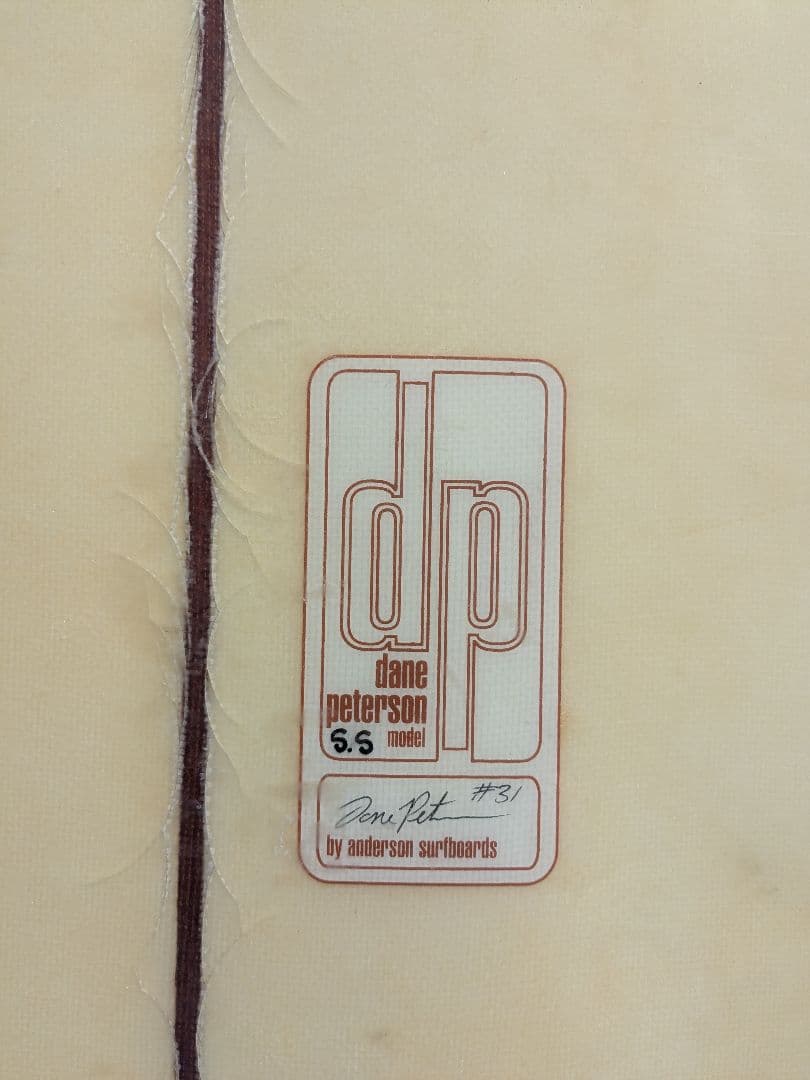 サーフィン・ボディボード Anderson Surfboards / Dane Peterson 9`2