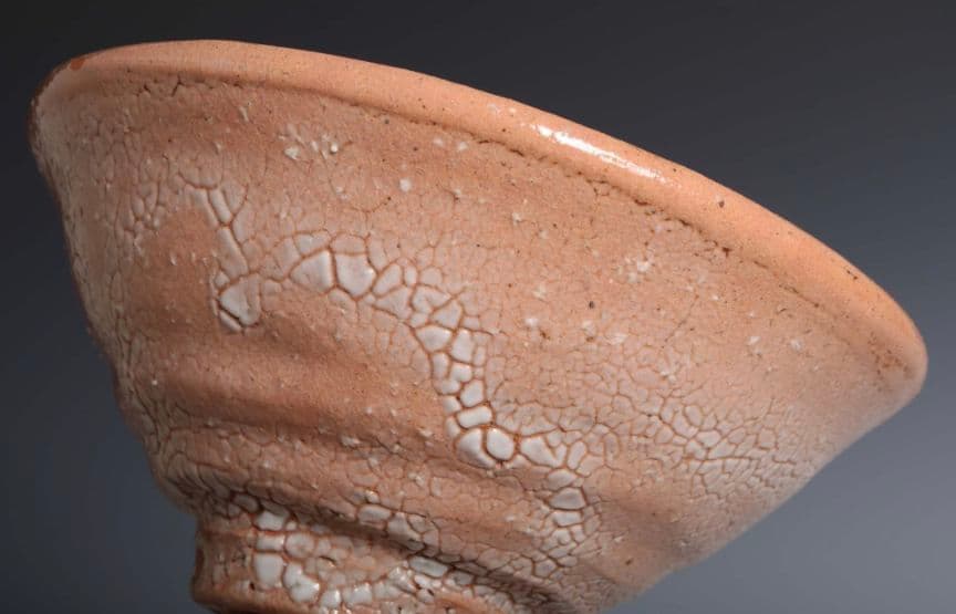 【最上位】萩焼　蓮光山　守繁栄徹　青井戸茶碗　　李杓光の高弟、山崎平左衛門古窯