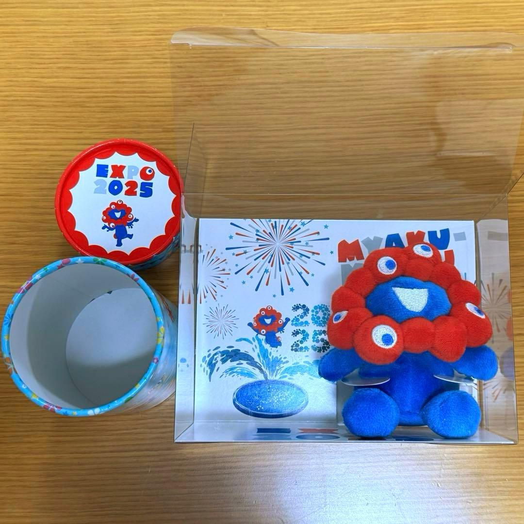 大阪万博　ぬいぐるみ付きクッキー　クッキー無し