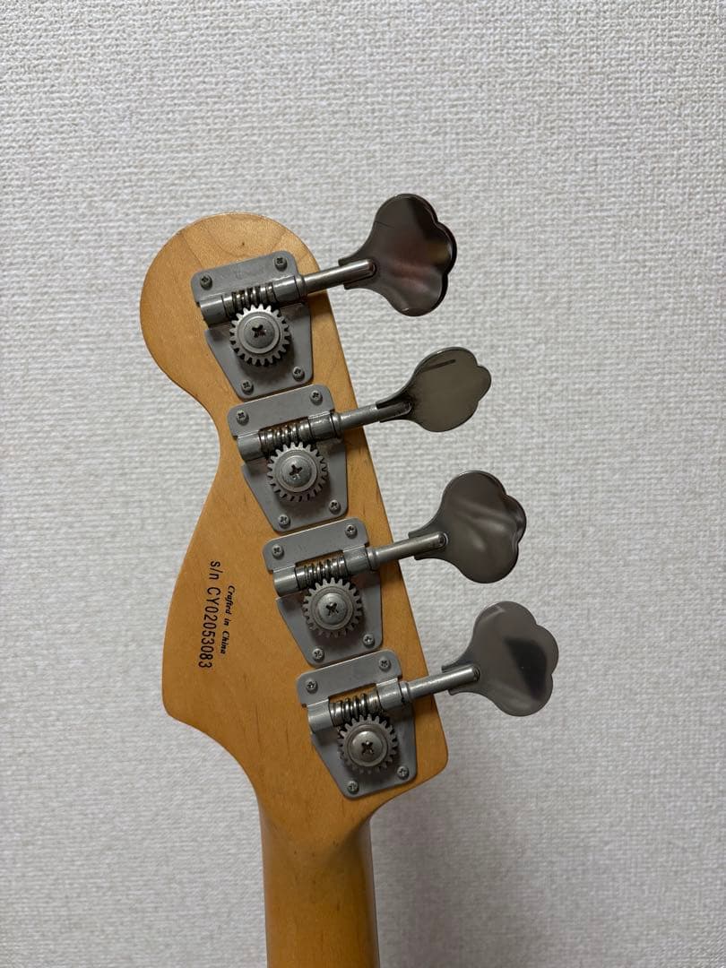 送料込み スクワイヤー PB 2002年製 つまみガリ有等、要詳細確認 ケース付