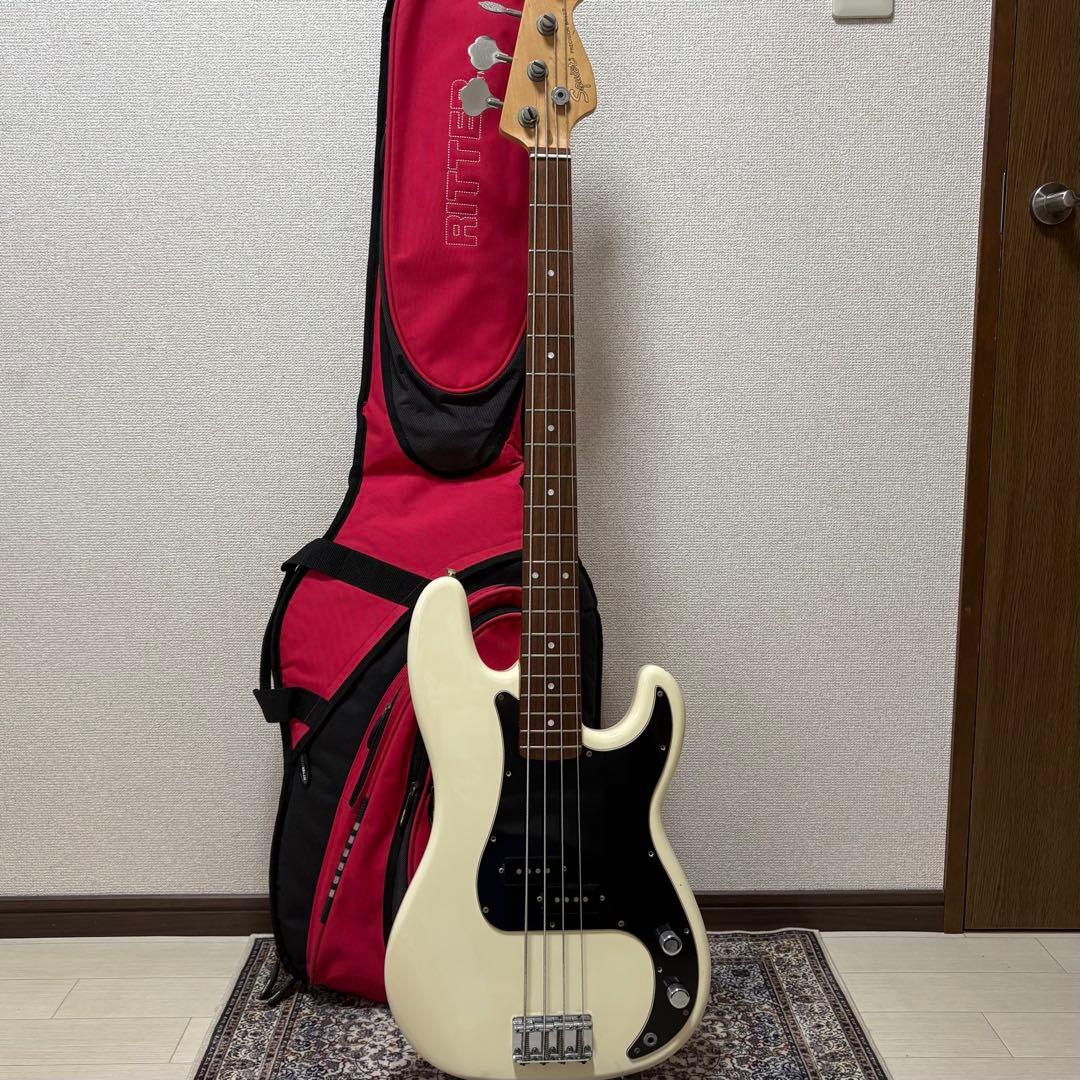 送料込み スクワイヤー PB 2002年製 つまみガリ有等、要詳細確認 ケース付