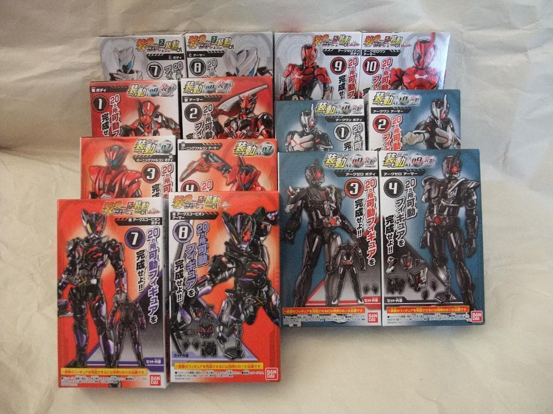 新品未開封　装動　仮面ライダー ガッチャード ギーツ バッファ ゼロワン セット
