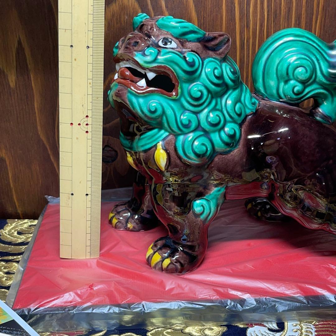 【願いが叶う】【魔除け 守護】唐獅子 作家：糠川清章 はせがわせいしょう 狮子