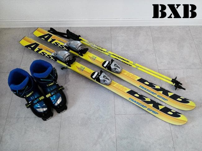 BXB ジュニア スキー 4点セット 120cm Hartスキーブーツ 21cm