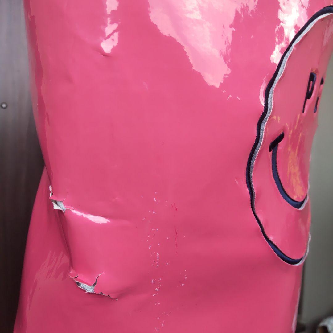 パーリーゲイツ　エナメル キャディーバック　ピンク/ネイビー 9.5型