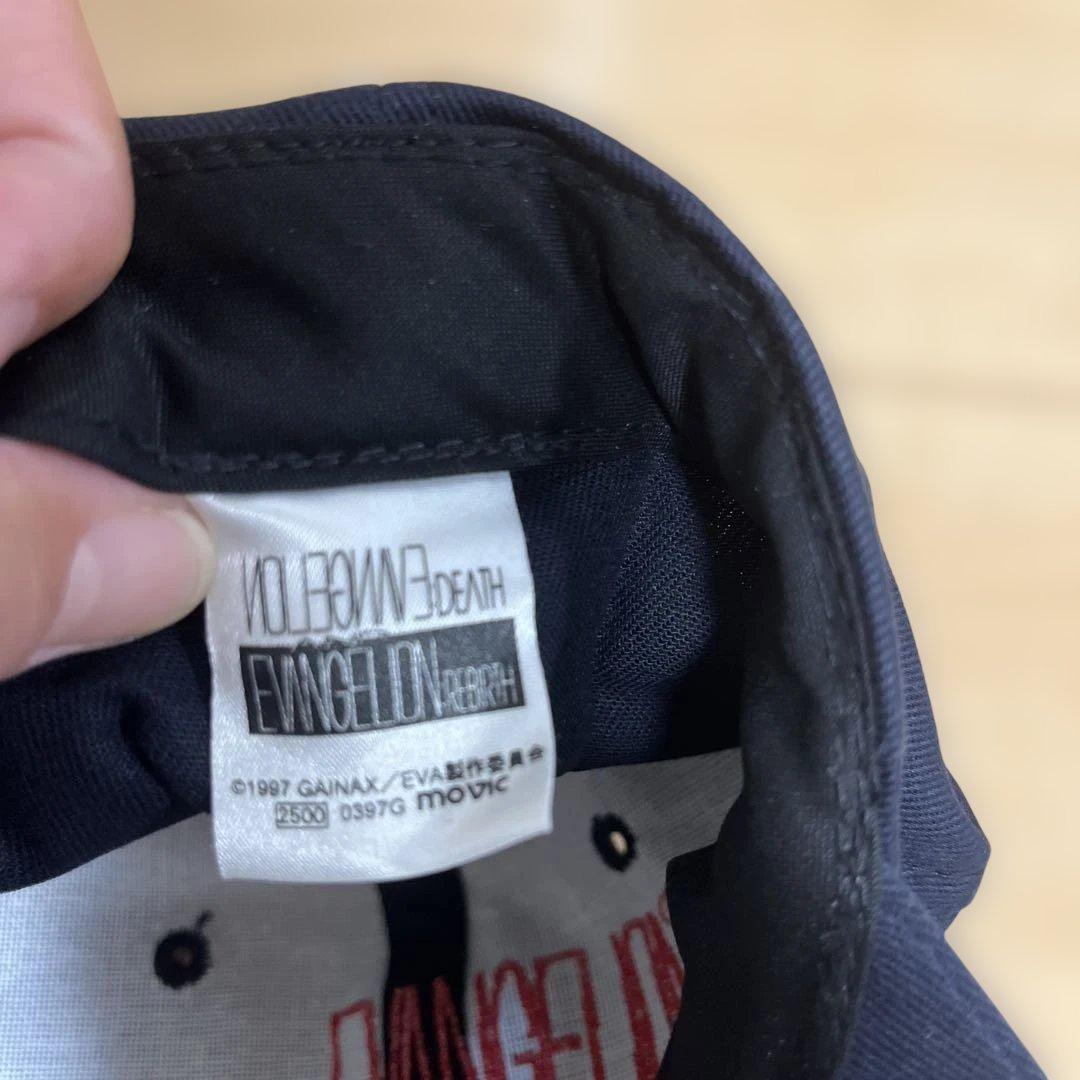 エヴァンゲリオン ロゴ刺繍キャップ