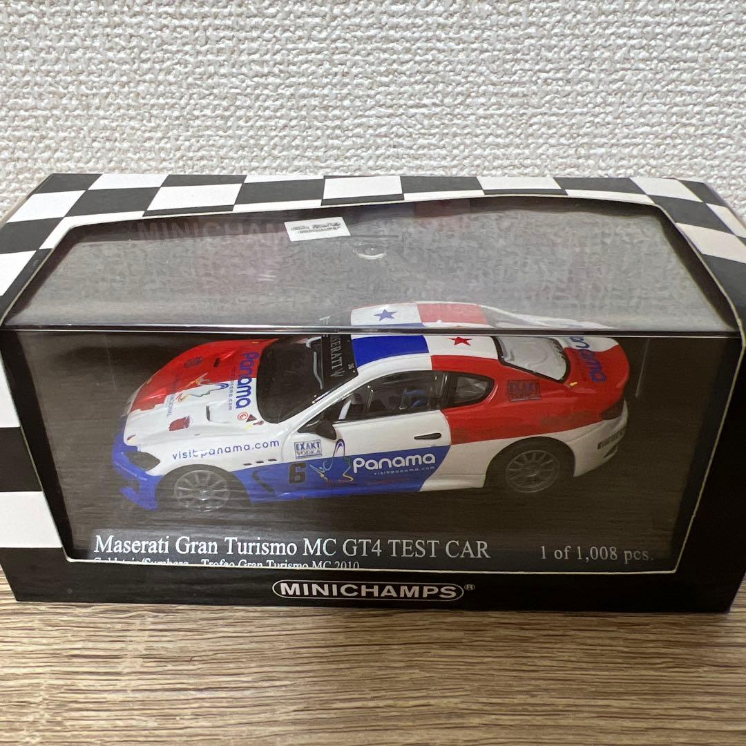 ミニカー MINICHAMPS Maserati MC GT4 TEST CAR