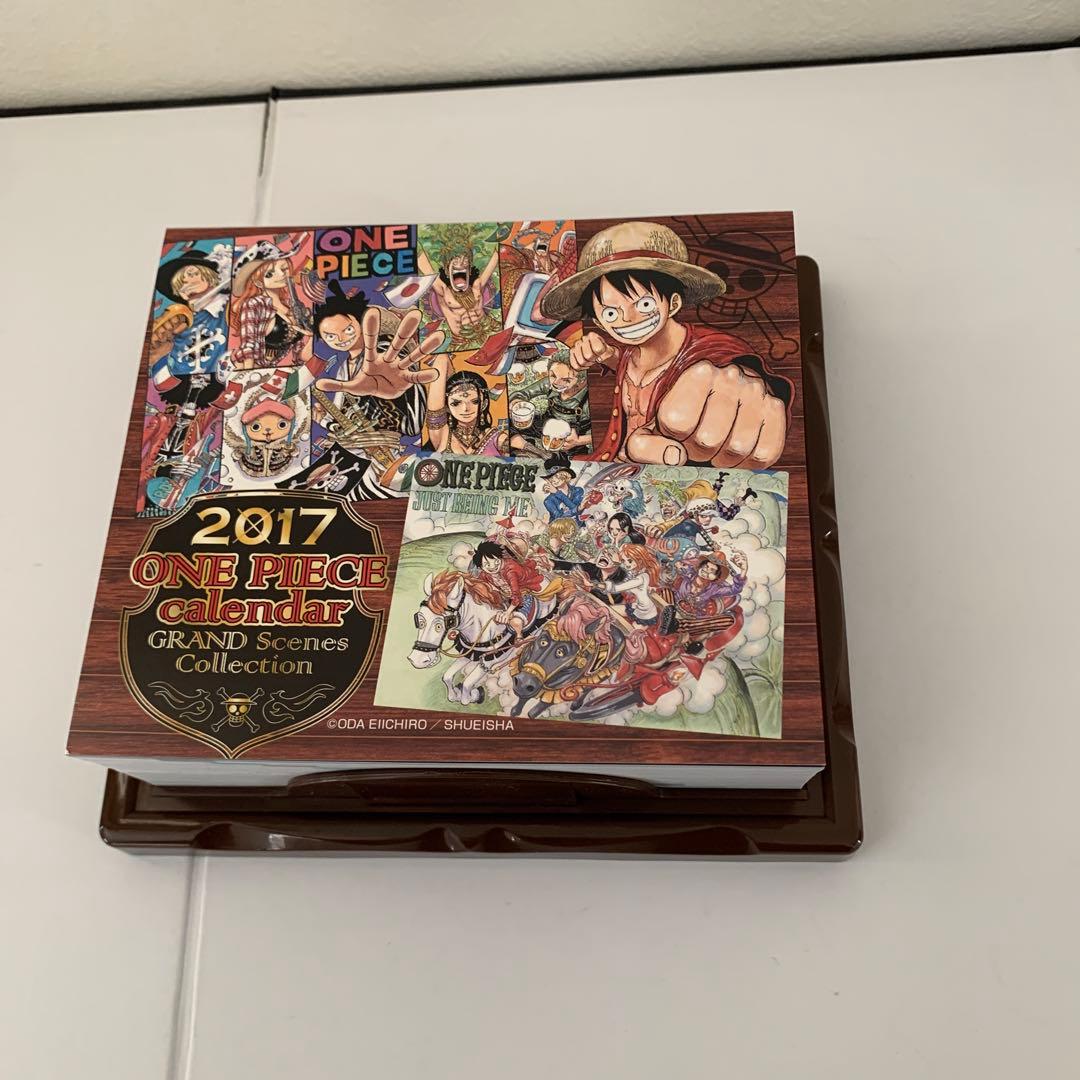 ONE PIECE』コミックカレンダー 2017 　日めくり　未開封