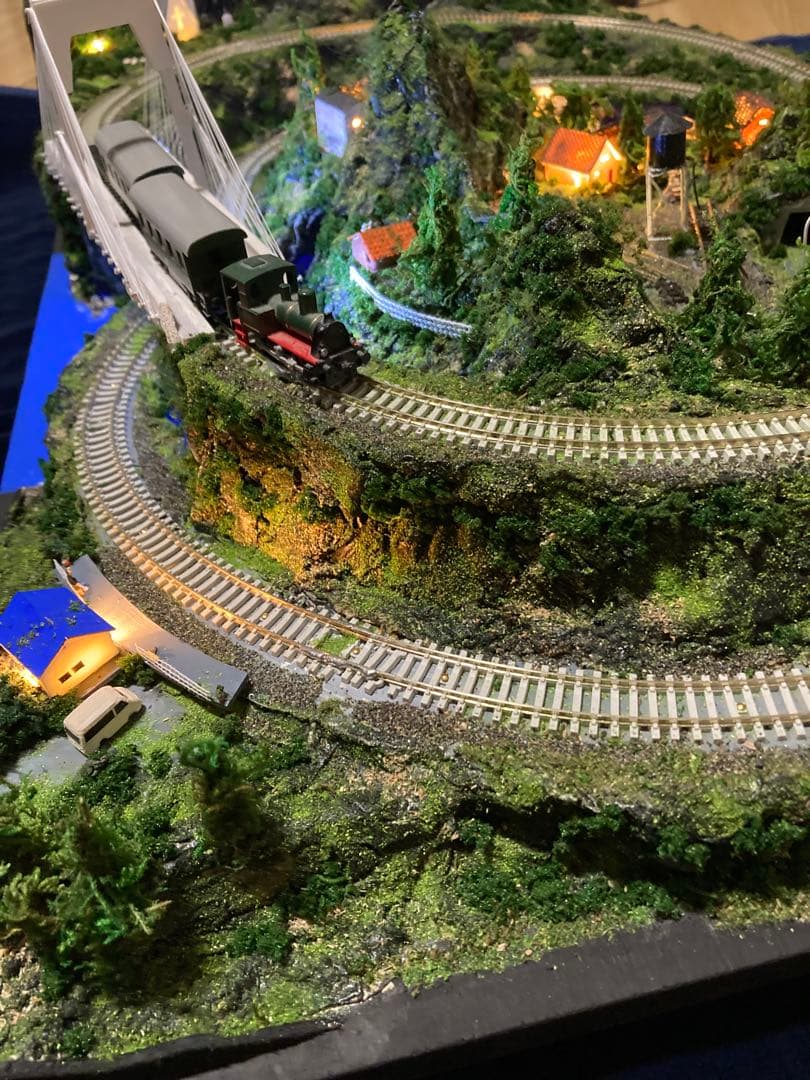鉄道模型ジオラマ　　ロックです