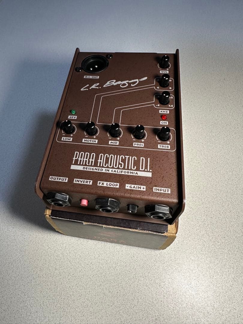 配信機器・PA機器・レコーディング機器 L.R. Bagg PARA ACOUSTIC DI