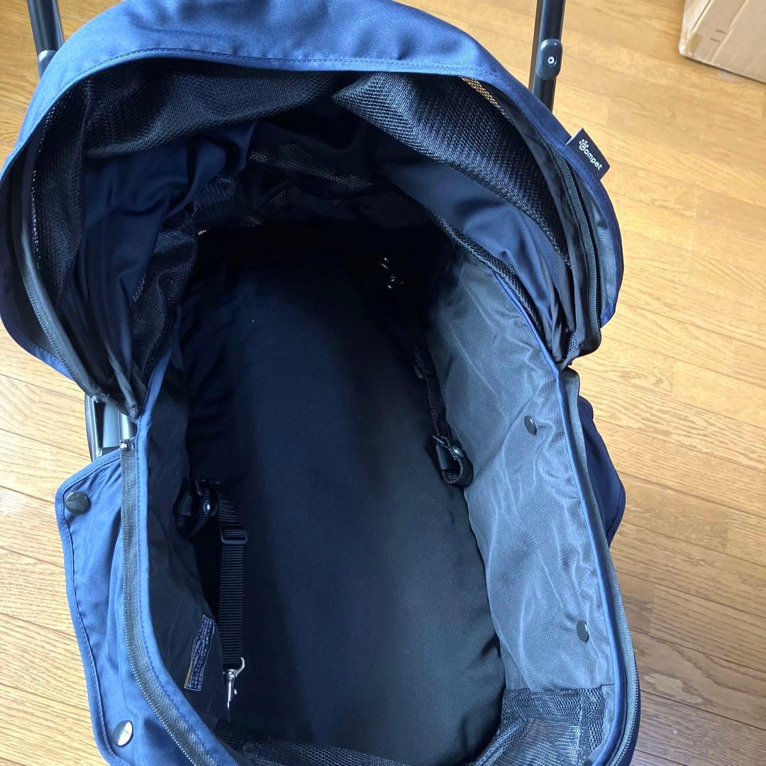 コンビ ペット用カート ミリミリライト アルファ EG ロング D ネイビー