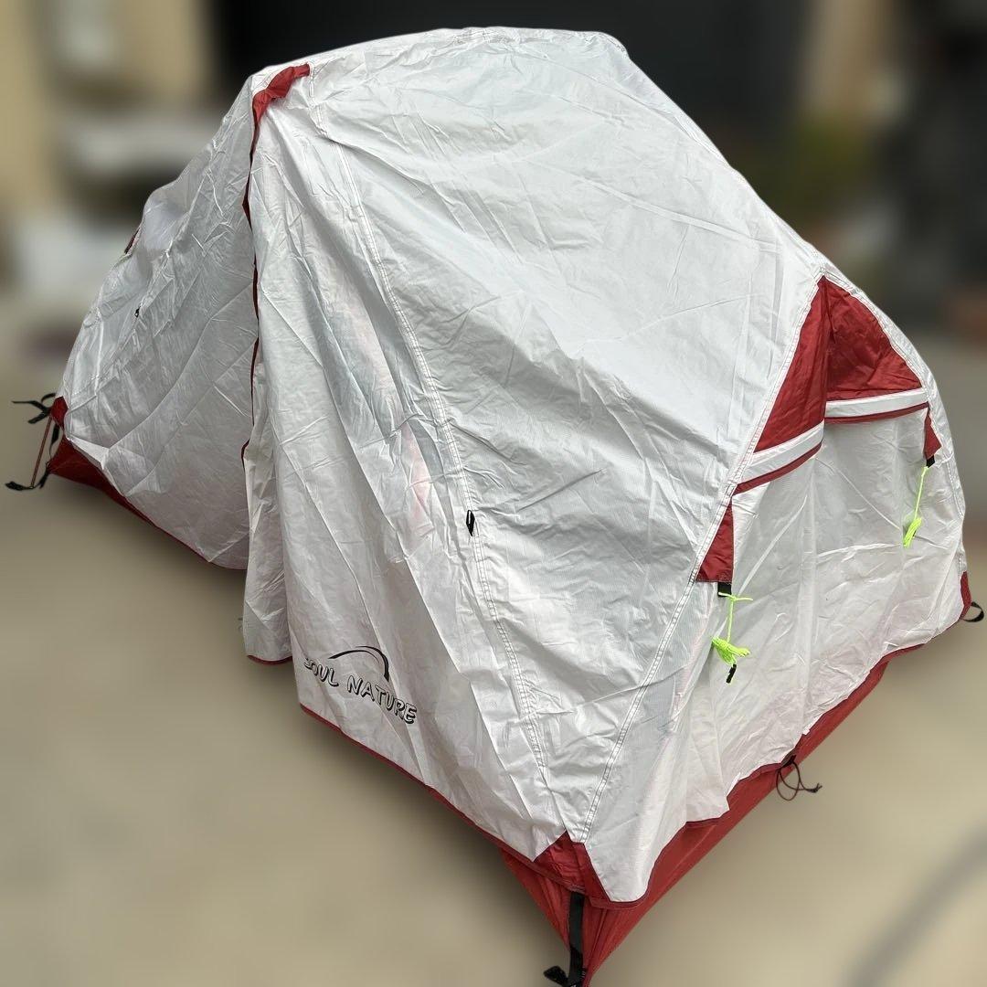 テント 2人用 ツーリングテントソロテント SoulNature キャンプテント