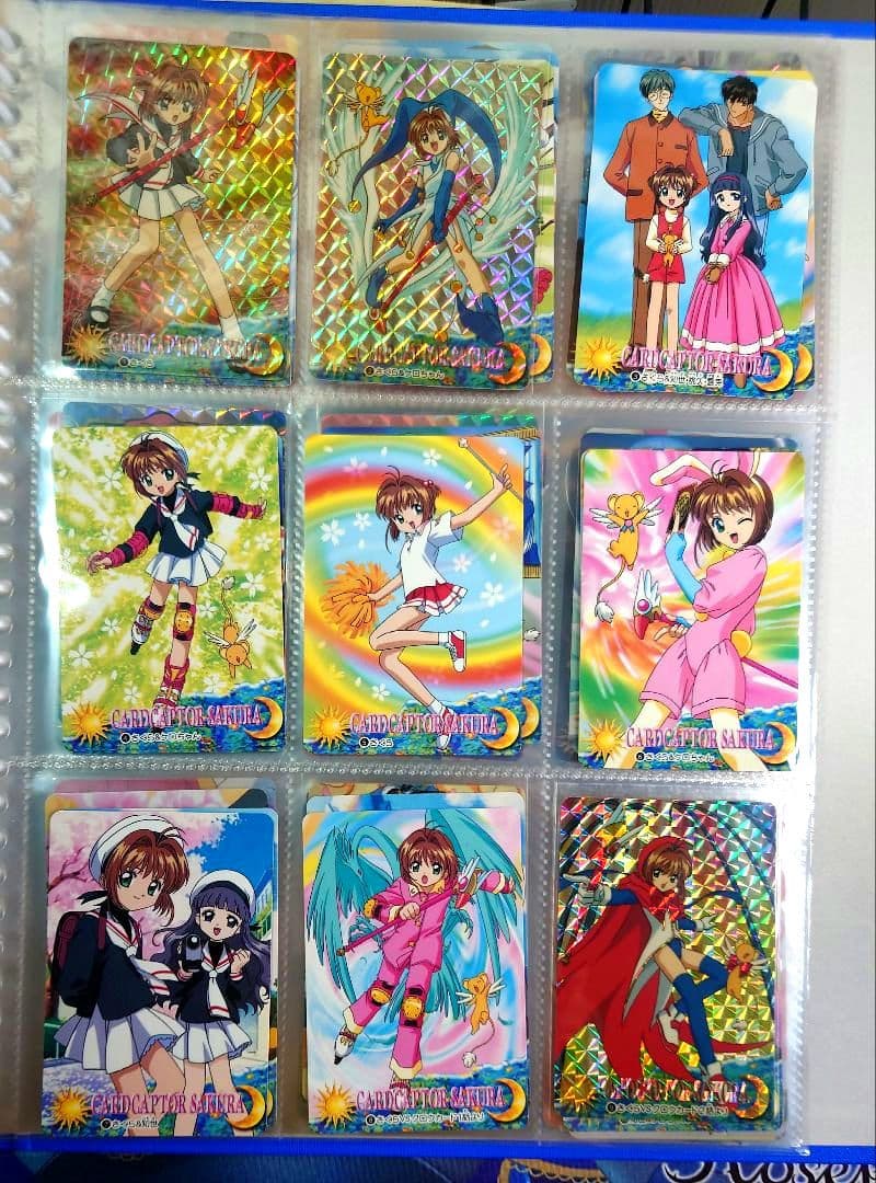 カードキャプターさくら　カードダス　コンプ　No1〜105