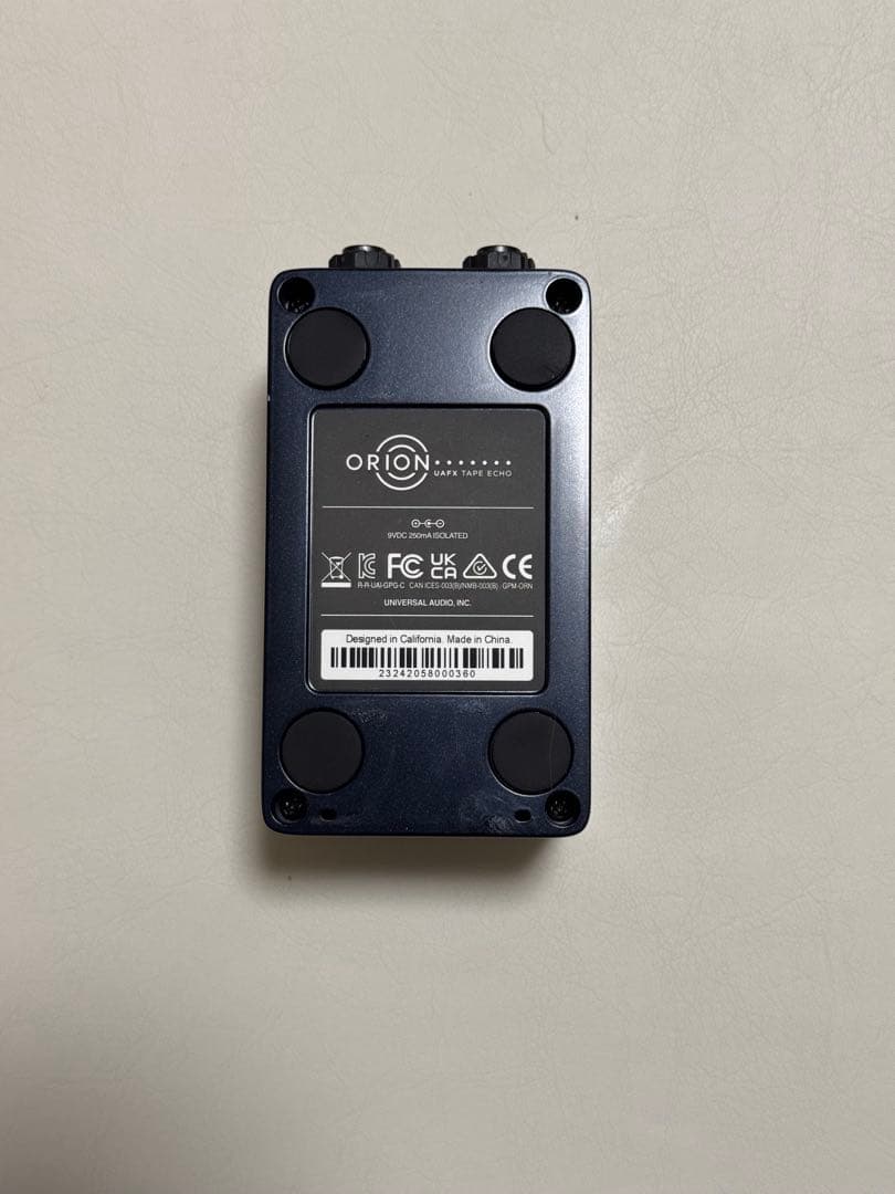 ORION UAFX TAPE ECHO ギターエフェクター