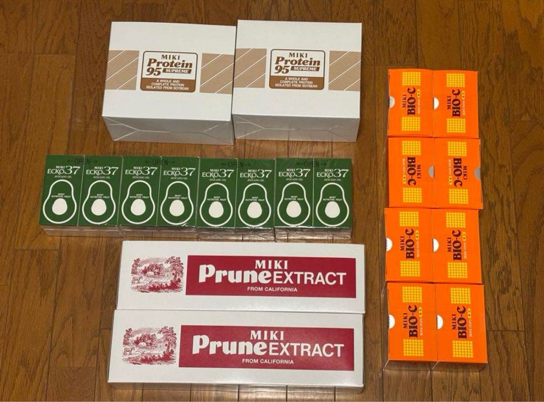 ミキ　お得セット（ミキプルーン、プロティーン95、エコー37、バイオシー）