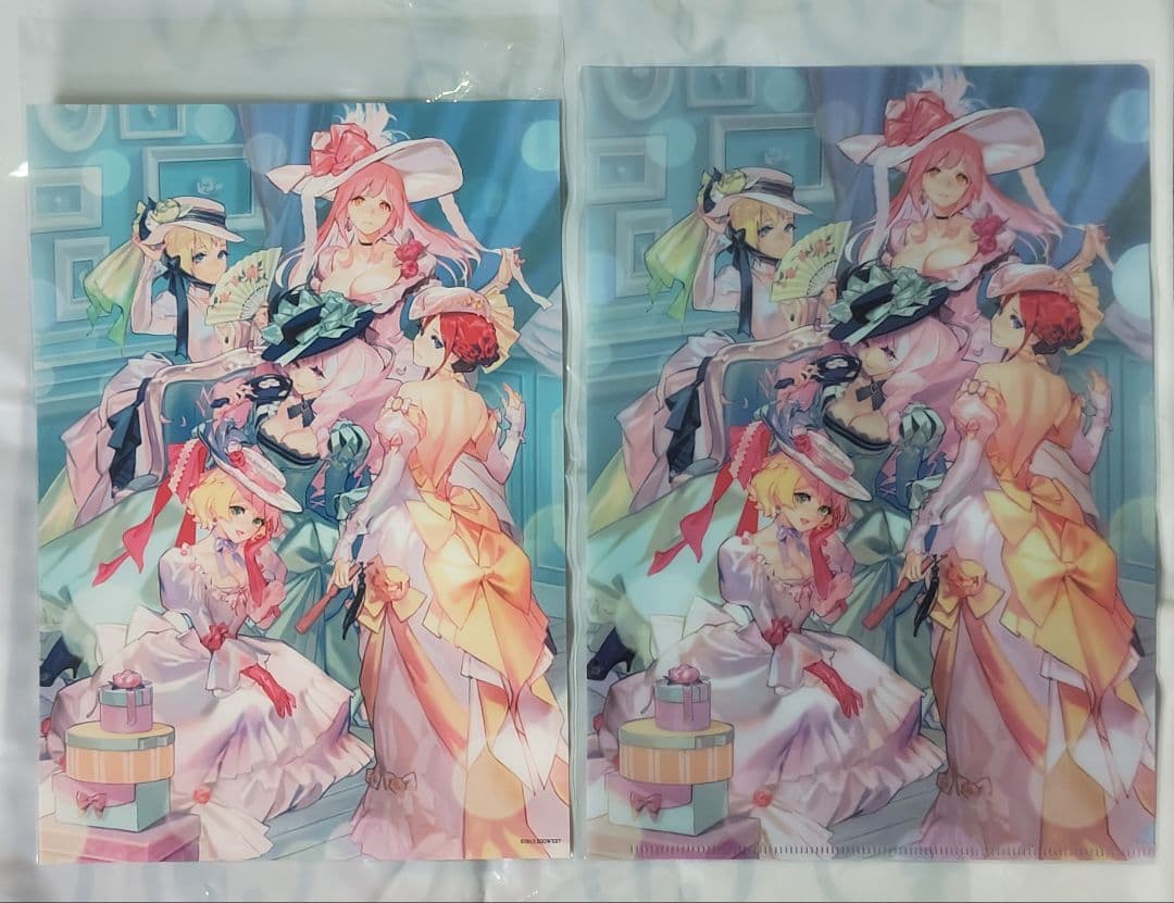 マクロスΔ おしゃれマクロス 限定 アートカード クリアファイル 4種セット