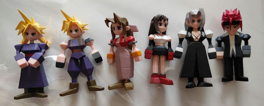 ファイナルファンタジーVII リメイク発売記念くじ G賞ミニフィギュアSale中