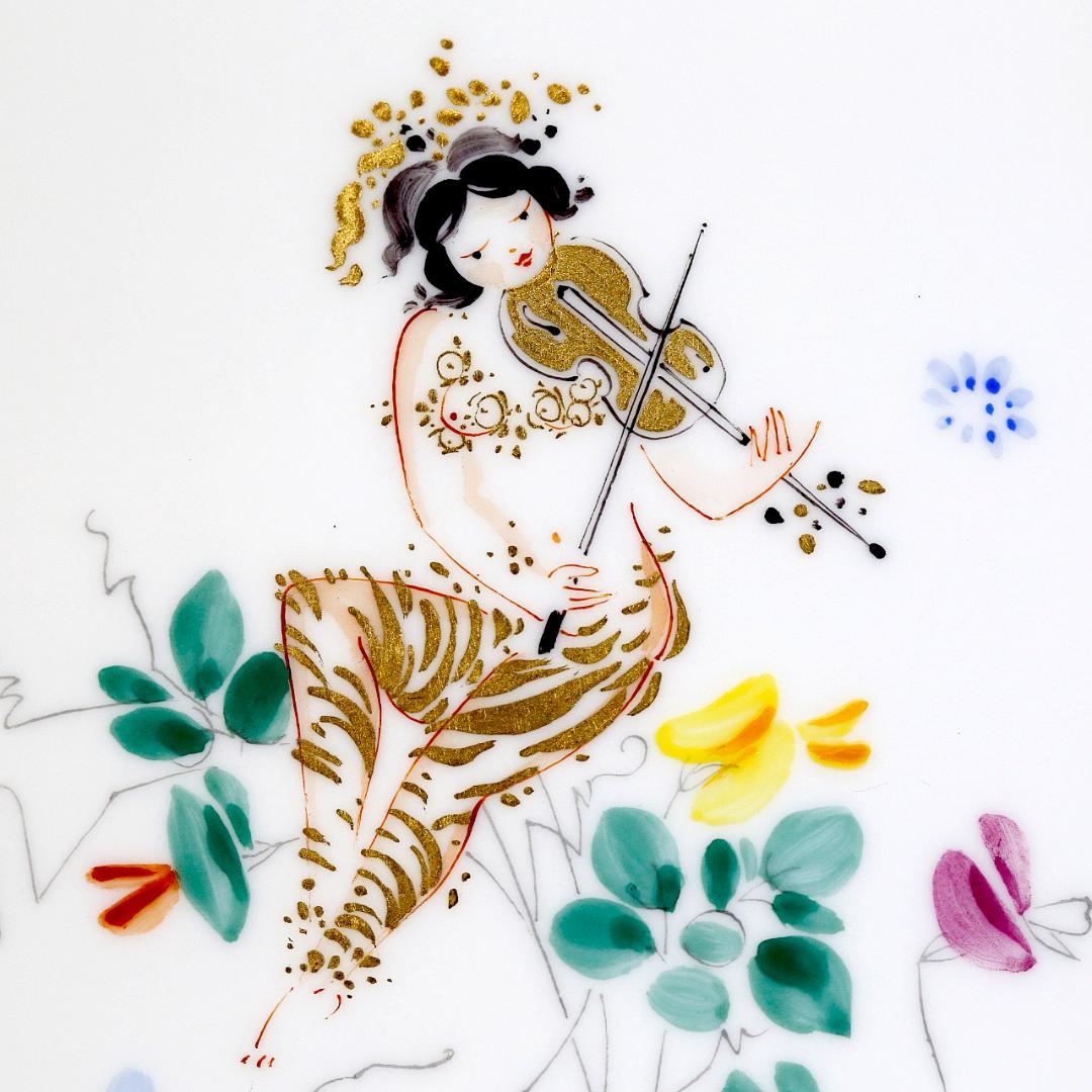 【レア極美品１級】マイセン アラビアンナイト 千夜一夜物語 陶板画 プラーク