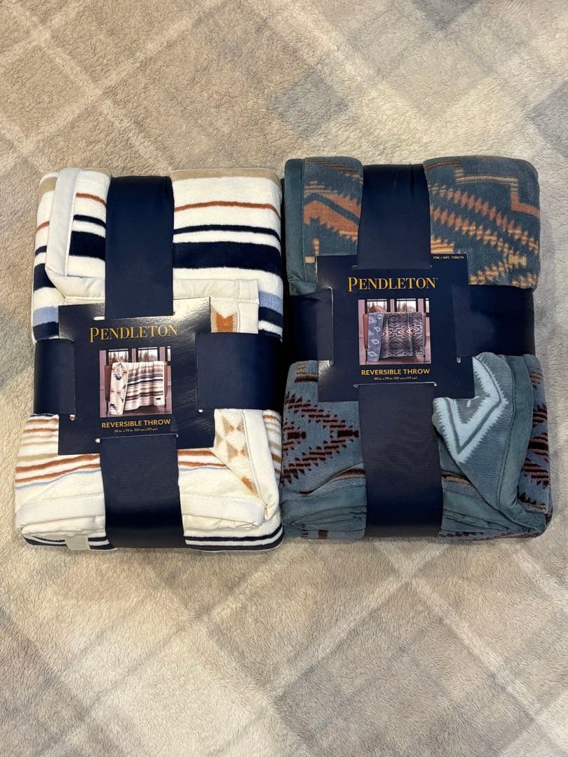 PENDLETON ペンドルトン　リバーシブル　ブランケット　コストコ　キャンプ