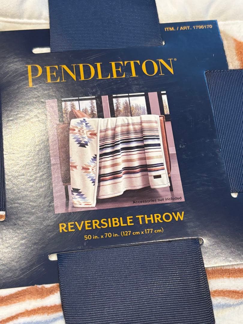 PENDLETON ペンドルトン　リバーシブル　ブランケット　コストコ　キャンプ