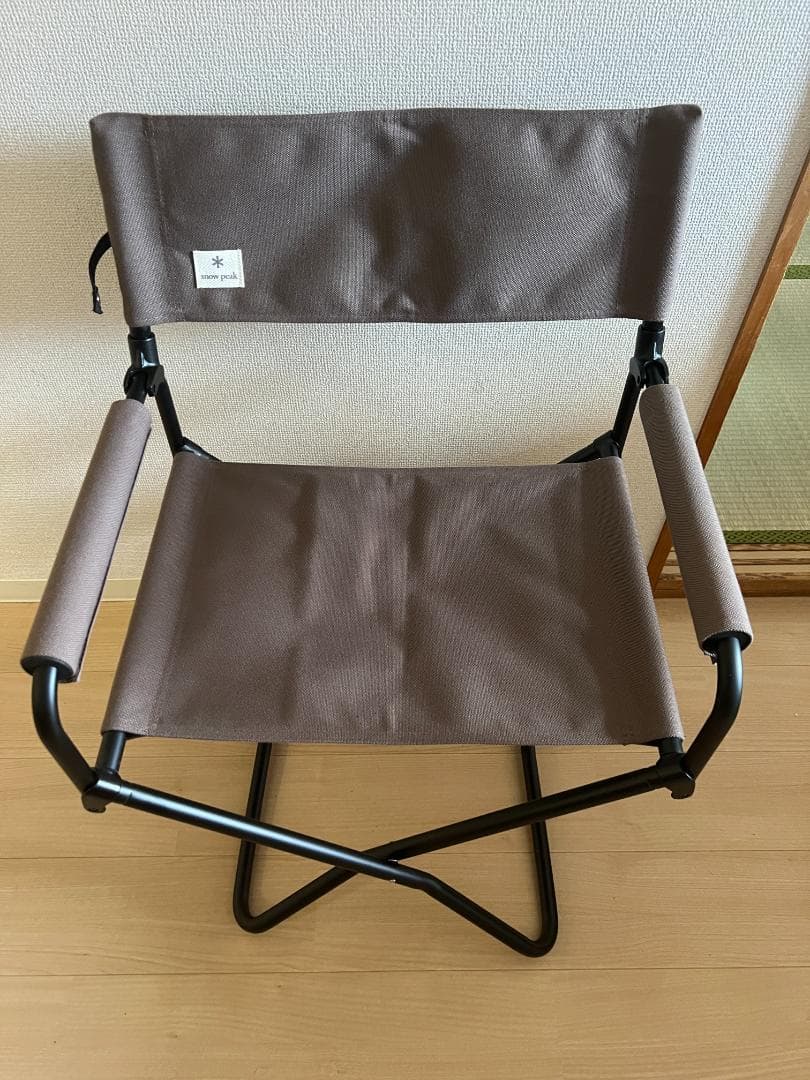 （美品） peak FDチェア ブラウン　（B)