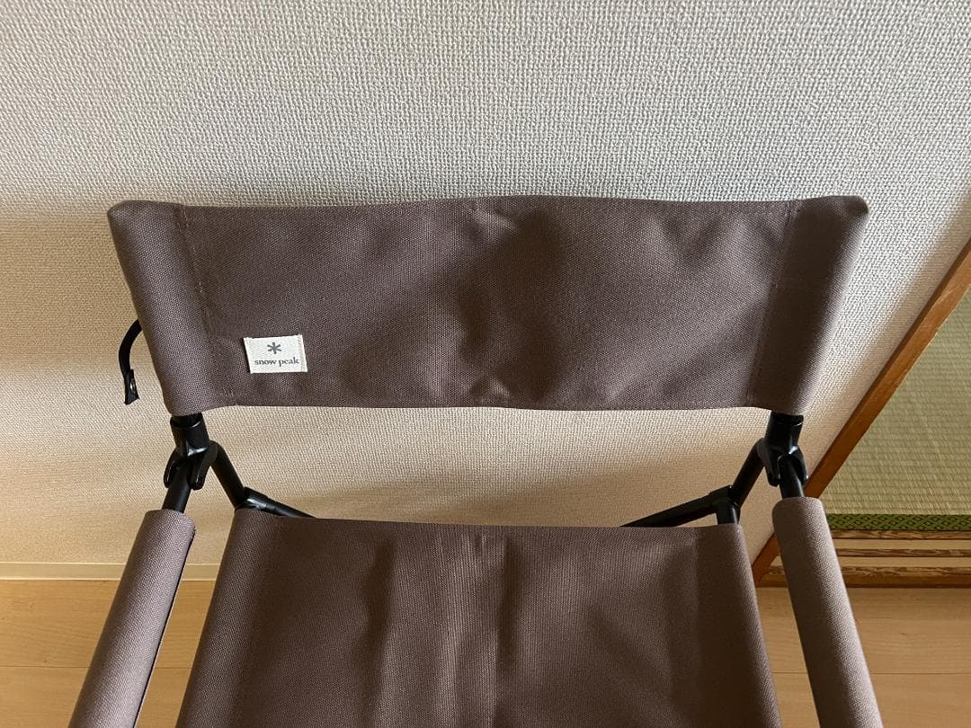 （美品） peak FDチェア ブラウン　（B)