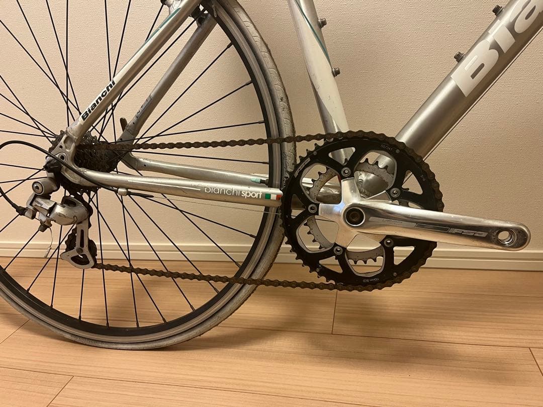 Bianchi ROMA2 クロスバイク シルバー【引渡し】