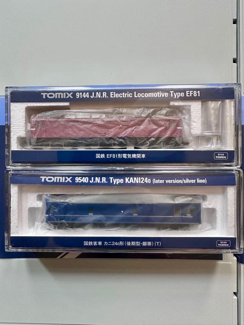 【TOMIX】国鉄24系24形ゆうづる 基本・増結セット.EF81.カニ24
