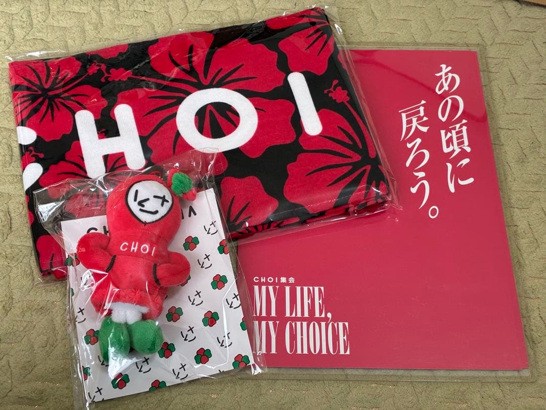 NEWS 小山慶一郎 CHOI集会 特典 リーフレット タオル CHOIぐるみ