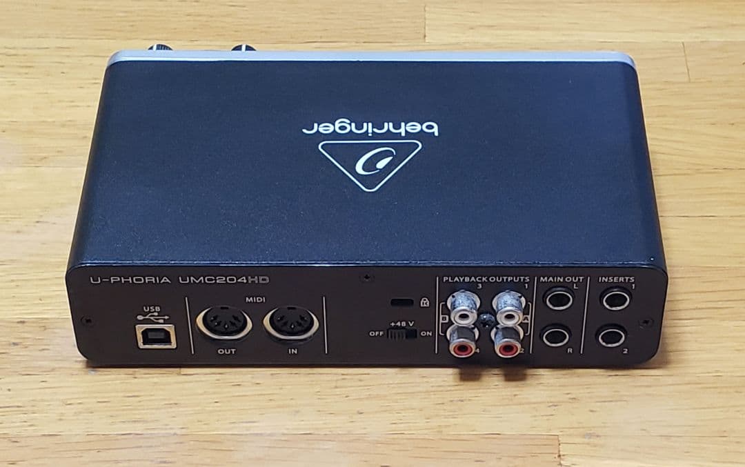 DTM・DAW Behringer U-PHORIA UMC204HD DTM DAW