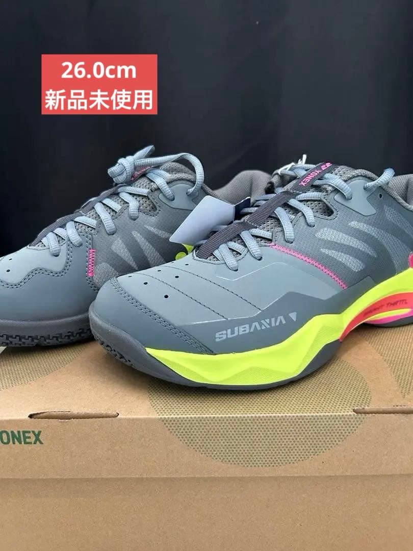 26.0㎝　サブアクシアワイド　新品未使用　YONEX 　バドミントン　シューズ