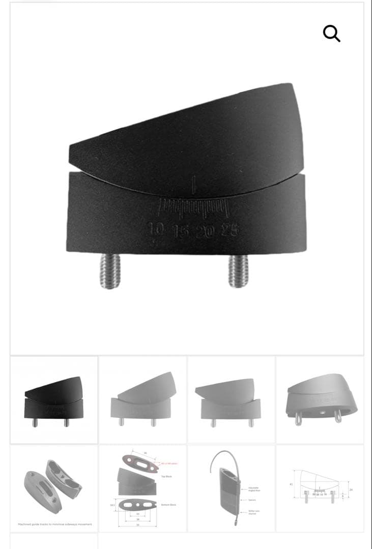 fast TT DHバー アングルスペーサー プロファイルデザイン TTバイク