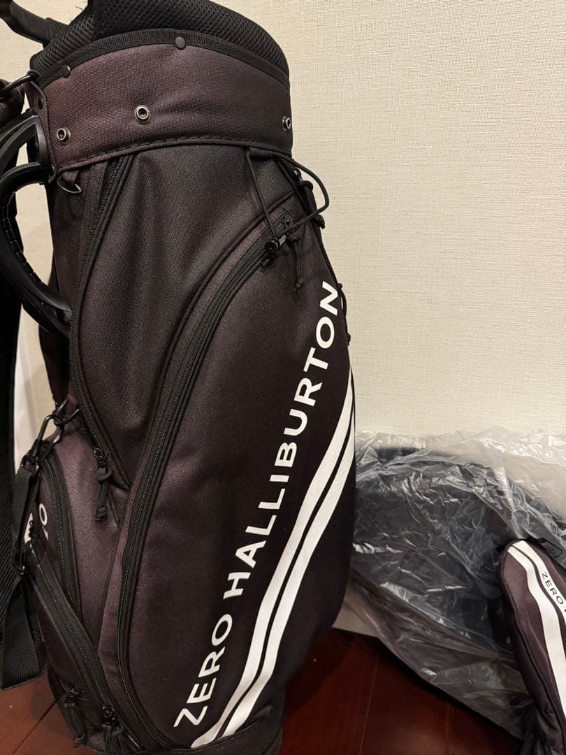 W*T様 ゼロハリバートン　キャディバッグ　ヘッドカバー付　フルセット