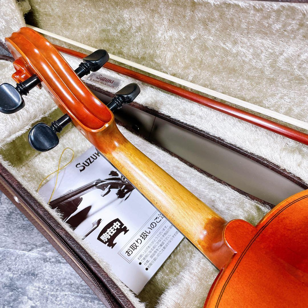 美品 SUZUKI 200 4/4 フルサイズ バイオリン 弦楽器 入門