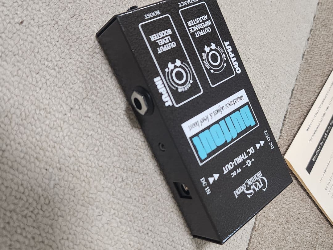 crews maniac sound BUFFOUT ギターエフェクター