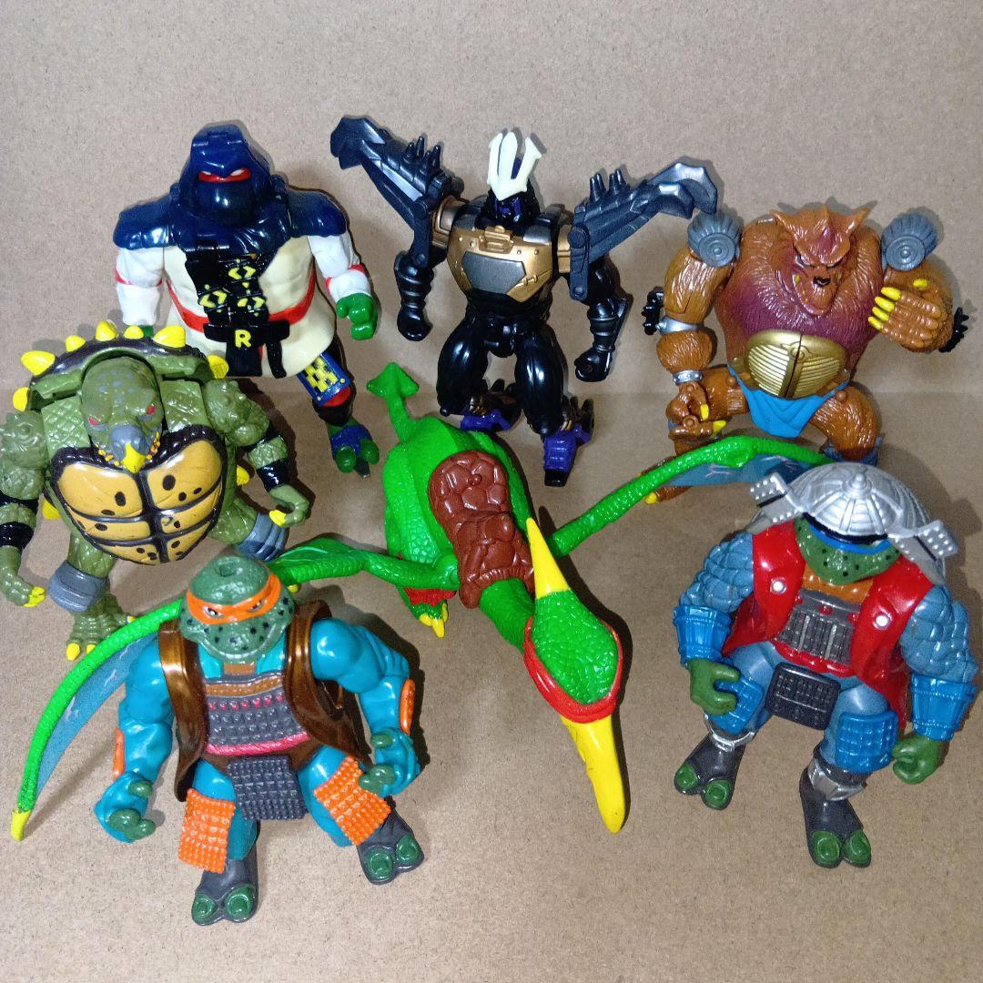 【激レア】ミュータントタートルズ [ 7体 ] フィギュア セット