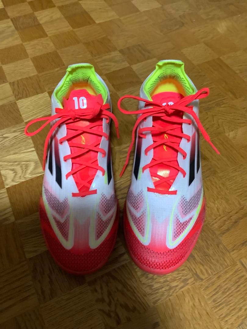 adidas F50 PRO TF ホワイト #10付　24.５cm