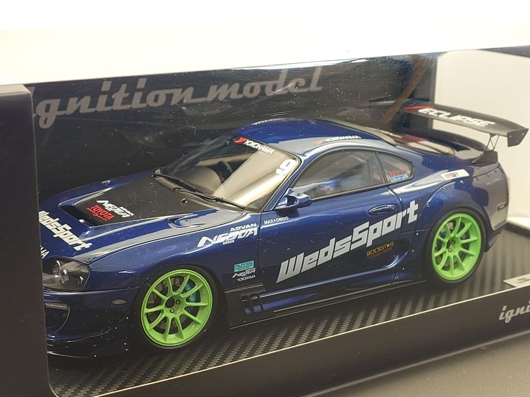 イグニッションモデル 1/18 トヨタ スープラ MAX織戸氏の愛車