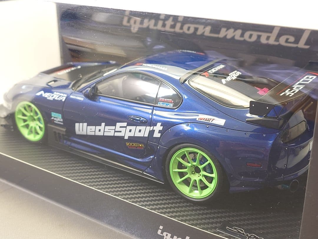 イグニッションモデル 1/18 トヨタ スープラ MAX織戸氏の愛車