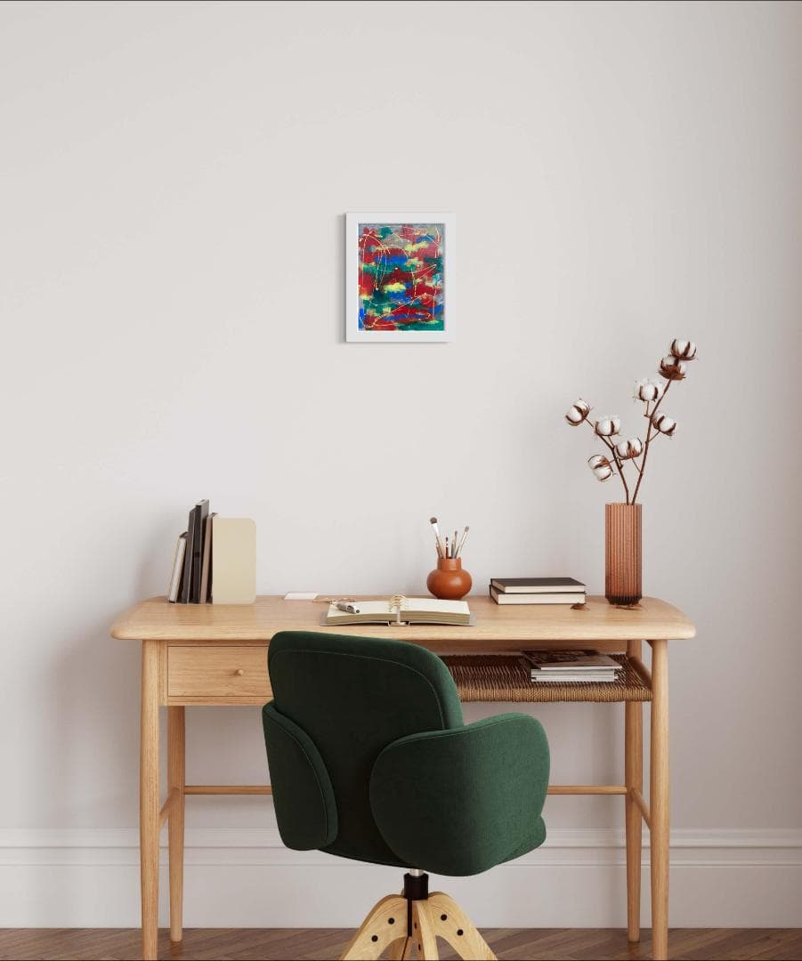 RENA F3サイズ 原画 絵 アート 抽象画 アートボード キャンバス