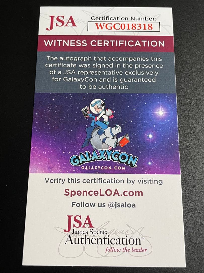 RWBY 直筆サイン入りポスター　JSA認定書付き　③