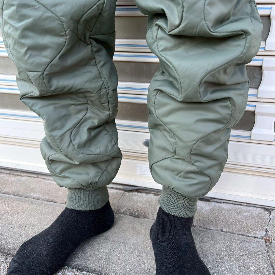 00s 米軍 実物 CWU-9/P ナイロン キルティング ライナー