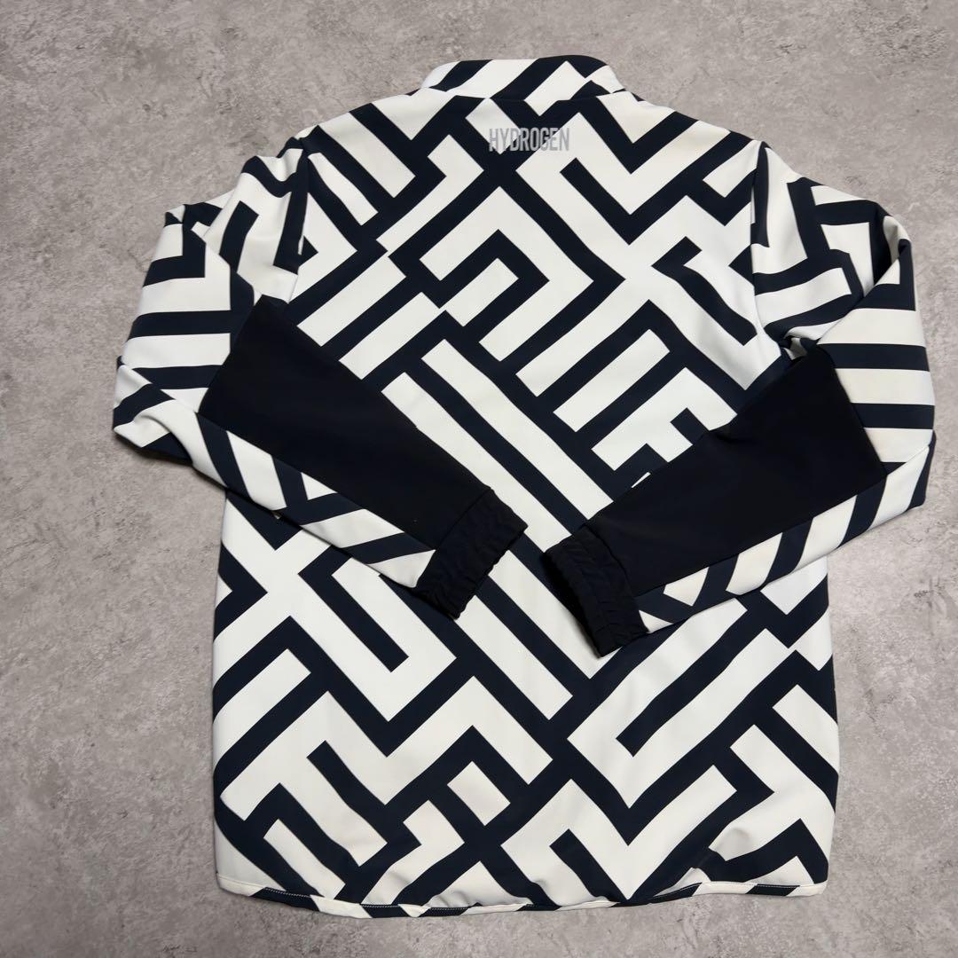 HYDROGEN ハイドロゲン GOLF ゴルフ　ジャケット イタリア製　幾何学