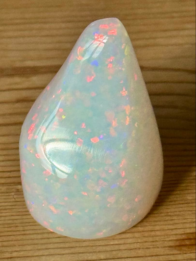 沖縄三線　ド派手な人工オパールバチ